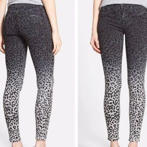 Hudson Jeans Ombré Leopard print